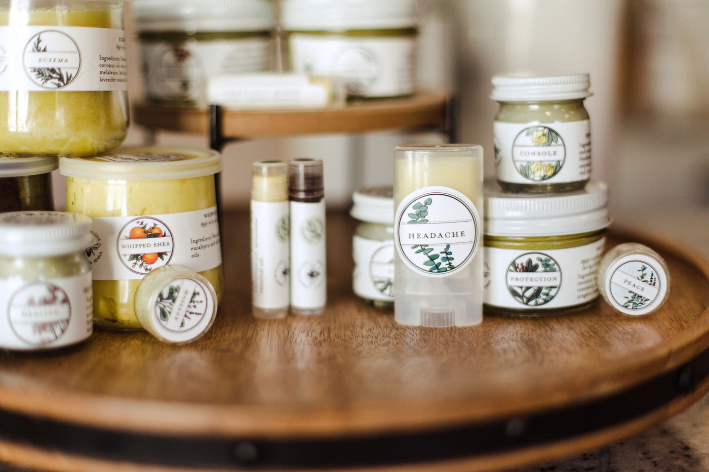 Natural wellness balms, lotions and beeswax chapsticks from Chestnut Ridge Honey & Beeswax Products - Lancaster, Pa